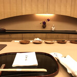 山玄茶 - カウンター席