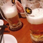 ブラーノブラーノ - 生ビール1320円（税込）