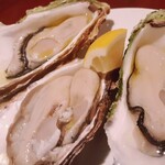 ブラーノブラーノ - 生牡蠣3ヶ1500円（税込）