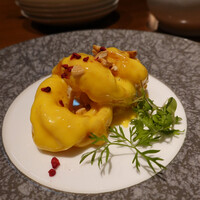 中国料理 「王朝」 ヒルトン東京 - 小海老のマンゴーマヨネーズ