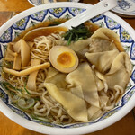 中国ラーメン揚州商人 - 醤油ワンタン麺