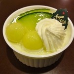 京橋千疋屋 - マスクメロンババロア(550円)