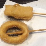 澪つ串 - イカと豚ロースです