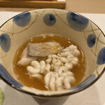 うを徳 - 大分の甘鯛と羅臼の鱈白子ポン酢