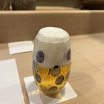うを徳 - アサヒ一口生ビール　440円