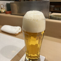 うを徳 - アサヒ生ビールジョッキ？　880円