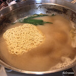 花どんたく - 〆は即席めんを入れて