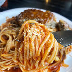 ツーロン - 粉チーズをかけるとコクがプラスされて美味しいですな♪