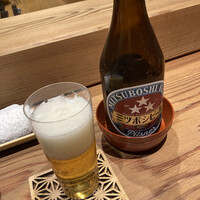 京味 もと井 - ビールで乾杯！