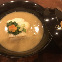 柚木元 - 仔牛ならぬ仔猪で出汁をとった胡麻豆腐