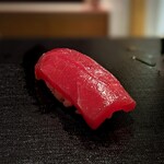 たかおか - 大好きな赤身の漬け。美味しくてルンルン踊りたくなった。