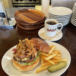 GRILL BURGER CLUB SASA - 【数量限定】 『代官山Burger¥1,630』 ※平日ランチは、ソフトドリンク付