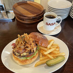 GRILL BURGER CLUB SASA - 【数量限定】 『代官山Burger¥1,630』 ※平日ランチは、ソフトドリンク付