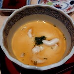 鮨 はしもと - 白子の茶碗蒸し