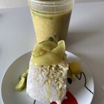 Asian Corner Cafe - ご飯がおにぎりみたい(笑)♪