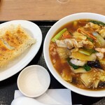 鎌ケ谷餃子軒 - 五目ラーメンセット