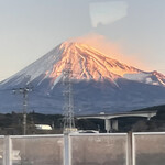 中井食堂 中井パーキングエリア（PA)下り線 - 今日の富士山　静岡県富士市にて