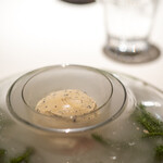 レストラン オオツ - 2021.12 黒トリュフのアイスクリーム