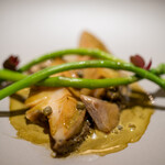 レストラン オオツ - 2021.12 青森産エゾアワビ 肝とケッパーのソース