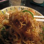 中国食酒坊 鉄鍋翠鳳 - 目玉焼きを崩してとろーり風味で食べるのがいいですねー。