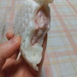 元祖 白いたいやき 尾長屋 郡山桑野店 - ストロベリーチーズ味