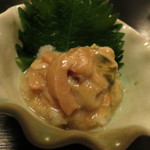 麦酒庵 - 【再訪２】牡蠣の塩辛