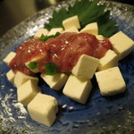 麦酒庵 - 【再訪２】酒盗チーズ