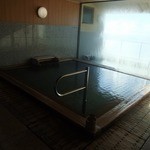 割烹旅館 若松 - 内風呂。地味で良い。私にはややぬるかったので４０～４１度かな～