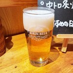 姫すし - サービスビール