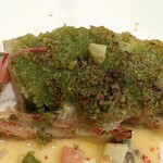 み乃家 - バラ肉のソテーにパセリーバター。悶絶するほど美味い