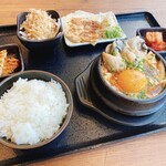 牡蠣スンドゥブ定食