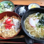 Udon Ya - カツ丼セット　１１５０円