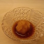 鮨 生粋 - 辛み大根で。