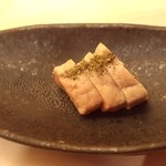 鮨 生粋 - 絶品のアン肝の醤油煮。