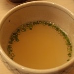 鮨 生粋 - 鯛の潮汁。