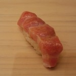 鮨 生粋 - 同じく大トロ。