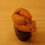 鮨 生粋 - 北海道浜中産ウニ。