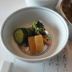 貴舟 - 2012.12.25)漬物