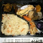 ふくふく亭 - 鯖の味噌煮弁当@500