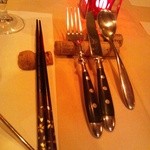 カラトリー　お箸もあります