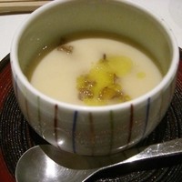 旬彩割烹 あうん - ポルチーニとフォアグラの茶碗蒸し