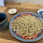 蕎麦に銘酒 蔵美庭 - 積丹産新そば粗挽き十割