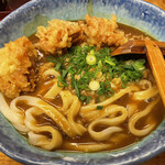 ゆうすけ - とり天カレーうどん