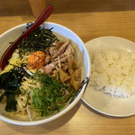 坦々麺　四川 - 期間限定　牡蠣油そばランチセット¥960