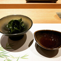 鮨 青海 北新地 - 国産ワカメ