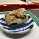 Sushi Takehan Wakatsuki - ふぐの炙り焼き