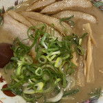 天下一品 - 豚トロ、美味いー(@￣ρ￣@)