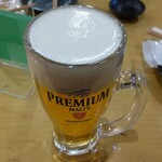 屋台居酒屋 大阪 満マル - 生ビール