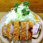 とんかつ とんき - 特大とんかつ（２０１２年１２月）