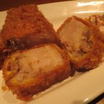 豚バラかつ(スーパージャンボ)断面